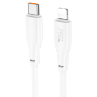 Кабель Hoco X93 Type-C to Lightning 20W 1м white