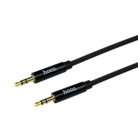 Audio кабель AUX Hoco UPA19 3.5мм 1м black