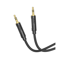 Audio кабель AUX Hoco UPA30 3.5мм 1м black
