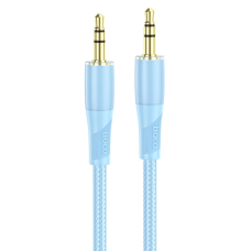 Audio кабель AUX Hoco UPA25 3.5мм 1м blue