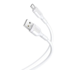 Кабель XO NB212 USB-A to Micro USB 2.1A 1м white