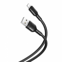 Кабель XO NB212 USB-A to Lightning 2.1A 1м black