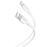 Кабель XO NB212 USB-A to Type-C 2.1A 1м white
