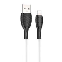 Кабель Borofone BX86 USB-A to Lightning 12W 2.4A 1м white