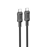 Кабель Hoco X94 Type-C to Type-C 60W 3A 1м black