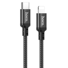 Кабель Hoco X14 Type-C to Lightning 20W 2.4A 3м black