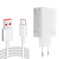 Зарядний пристрій Xiaomi 33W 3A USB-A з кабелем A-C (OEM) white