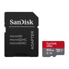 Карта пам'яті SanDisk Ultra MicroSDXC A1 512Gb (adapter SD)