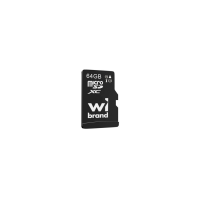 Карта пам'яті Wibrand microSDXC UHS-1 64Gb class 10