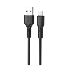 Кабель XO NB230 Rock Series USB-A to Type-C 2.4A 1м black