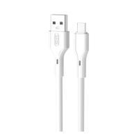 Кабель XO NB230 Rock Series USB-A to Type-C 2.4A 1м white