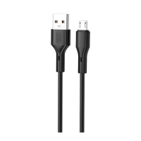Кабель XO NB230 Rock Series USB-A to Micro USB 2.4A 1м black