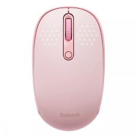 Мишка бездротова Baseus F01B Tri-Mode pink