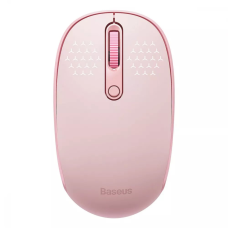 Мишка бездротова Baseus F01B Tri-Mode pink