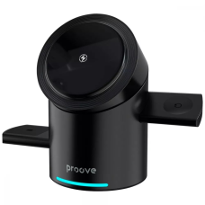 Бездротовий зарядний пристрій Proove Optimus 3в1 22,5W black