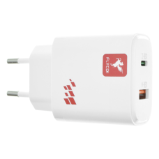 Зарядний пристрій FLYCDI FA-006 20W 3A USB-A+USB-C white