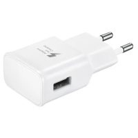 Зарядний пристрій Samsung 5W 1A USB-A (NO LOGO тех пак) white