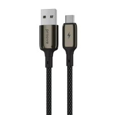 Кабель Proove Dense Metal USB-A to Micro USB 12W 2.4A 1м black