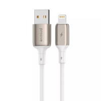 Кабель Proove Flex Metal USB-A to Lightning 12W 2.4A 1м white