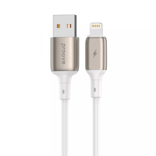 Кабель Proove Flex Metal USB-A to Lightning 12W 2.4A 1м white
