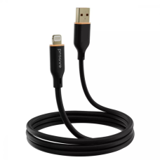 Кабель Proove Jelly Silicone USB-A to Lightning 12W 2.4A 1м black