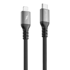 Кабель Proove ReGen Silicone Type-C to Lightning 27W 3A 2м black