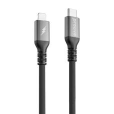 Кабель Proove ReGen Silicone Type-C to Lightning 27W 3A 1м black