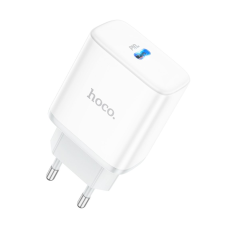 Зарядний пристрій Hoco C104A 20W 3A USB-C white