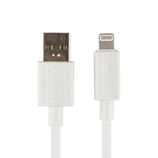 Кабель Hoco X107 USB-A to Lightning 12W 2.4A 1м white