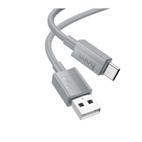 Кабель Hoco X107 USB-A to Type-C 15W 3A 1м gray