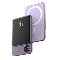 Power Bank Q9 Magnetic 20W (5000 mAh) purple