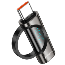 Перехідник Hoco UA32 Type-C male to Type-C black