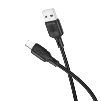 Кабель Borofone BX113 USB-A to Lightning 12W 2.4A 1м black