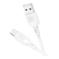 Кабель Borofone BX113 USB-A to Micro USB 12W 2.4A 1м white