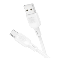 Кабель Borofone BX113 USB-A to Type-C 15W 3A 1м white