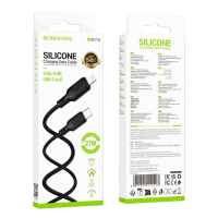 Кабель Borofone BX113 Type-C to Lightning 27W 3A 3м black