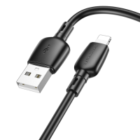 Кабель Borofone BX93 USB-A to Lightning 20W 2.4A 1м black