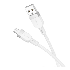 Кабель Hoco X109 USB-A to Micro USB 12W 2.4A 1м white