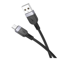 Кабель Hoco X109 USB-A to Micro USB 12W 2.4A 1м black