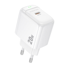 Зарядний пристрій Borofone BAS43A Potential 20W 3A USB-C white