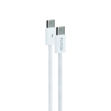 Кабель FLYCDI FLK006 Type-C to Type-C 25W 3A 1м white