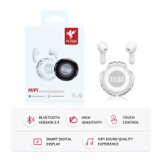 Навушники bluetooth Wireless FLYCDI TWS-002 white