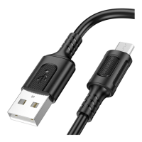 Кабель Borofone BX111 USB-A to Micro USB 12W 2.4A 1м black