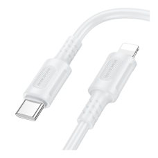 Кабель Borofone BX111 Type-C to Lightning 27W 3A 1м white