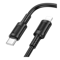 Кабель Borofone BX111 Type-C to Lightning 27W 3A 1м black