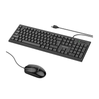 Комплект клавіатура+мишка Borofone BG6 black
