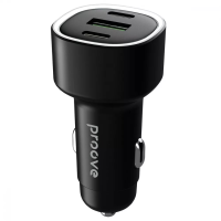 АЗП Proove Flash 60W 3A 2USB-C+USB-A black