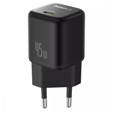 Зарядний пристрій Baseus PicoGo Fast Charger 45W 3A USB-C (P10176800123) black