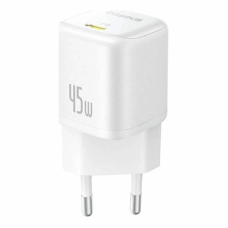 Зарядний пристрій Baseus PicoGo Fast Charger 45W 3A USB-C (P10176800213) white