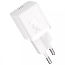 Зарядний пристрій Baseus GaN5 Mini 30W 3A USB-C (CCGN070) white